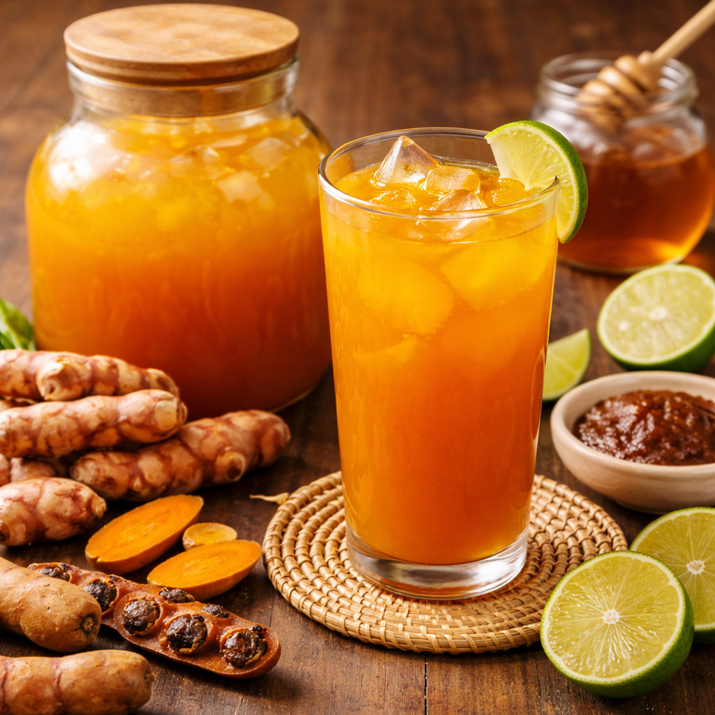 Minuman Sari Kunyit Asem